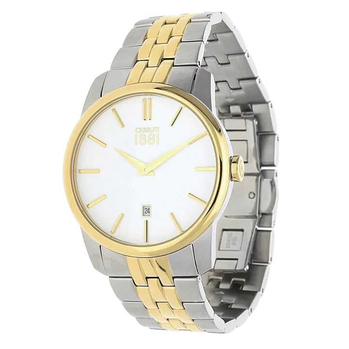 CER G 2T SS/GP WHT DIAL 2T SS/GP BRT