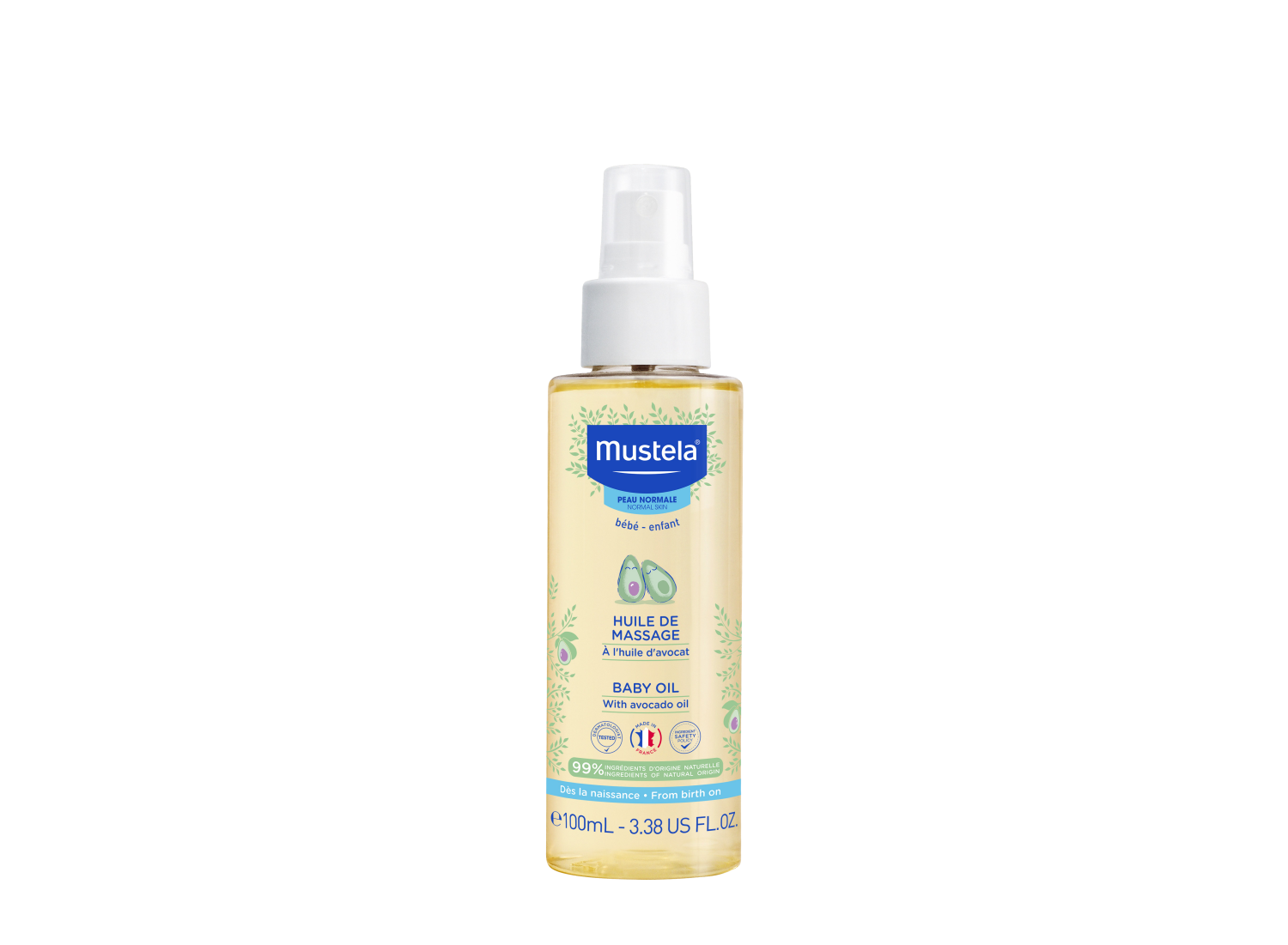 MUSTELA BABY MASSSAGE OIL 100 ML