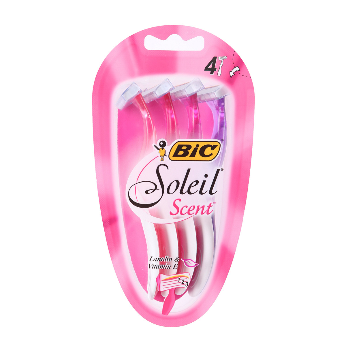 BIC SOLEIL SCENT SHAVER 4S