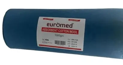 EUROMED COTTON ROLL 1KG