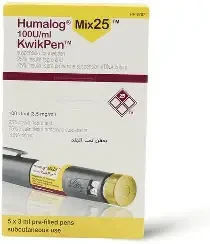 HUMALOG MIX 25 KWIKPEN 5S