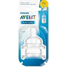 PHILIPS AVENT CLASSIC PLUS TEAT 0M X2 SCF631/27