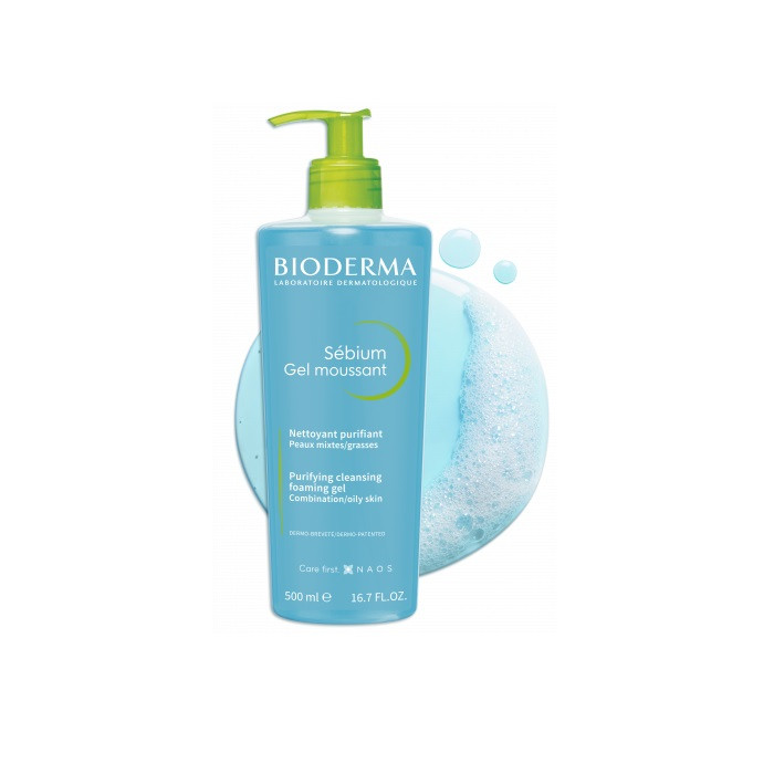 BIODERMA SEBIUM GEL MOUSSANT 500ML PIMP