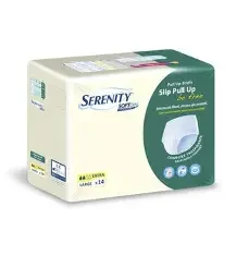 SERENITY SOFT DRY PULL UP BRIEF L EXTRA 14S