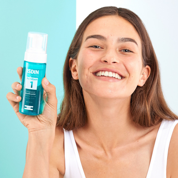 ISDIN TEEN SKIN ACNIBEN PURIFYING CLEANSER EMULSION 180ML