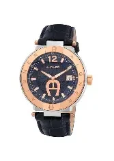 AIG MONZA-G SS/RG CASE BLUE SUNRAY DIAL BLU LTR