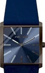 PL G SKYLINE GUN CASE BLU DIAL BLU LEATHER