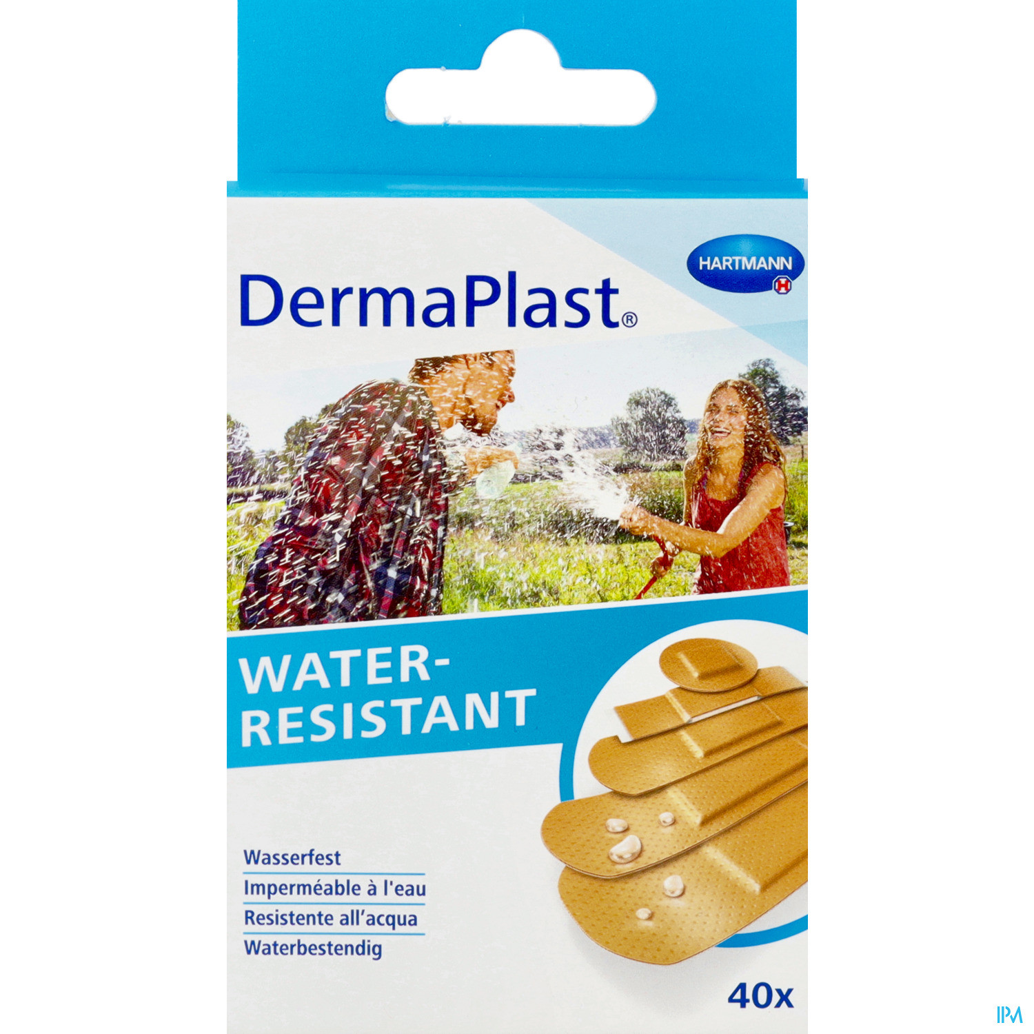 DERMAPLAST WATER/RESI 40'S