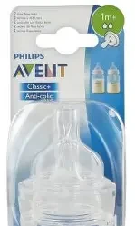 PHILIPS AVENT CLASSIC PLUS TEAT 1M X2 SCF632/27