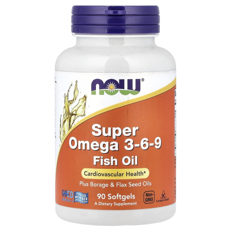 NOW SUPER OMEGA 3-6-9 1200MG 180SG