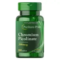 PURITAN'S PRIDE CHROMIUM PICOLINATE 200 MCG