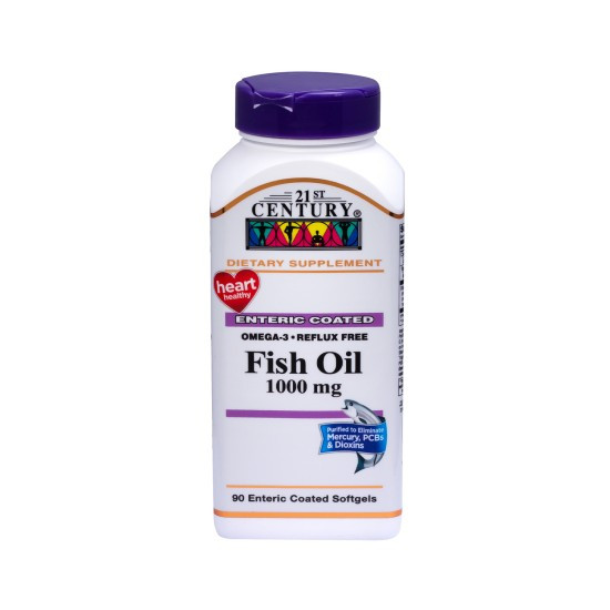 21ST CENTURY OMEGA 3 FISH OIL 1000 90S