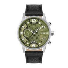 SS CASE,OLIVE DIAL,BLACK STRAP