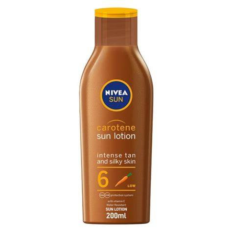 NIVEA SUN TANNING LOTION SPF 6 200ML