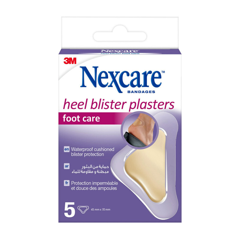 NEXCARE HEEL BLISTER BANDAGE 5'S-2023-03-HA