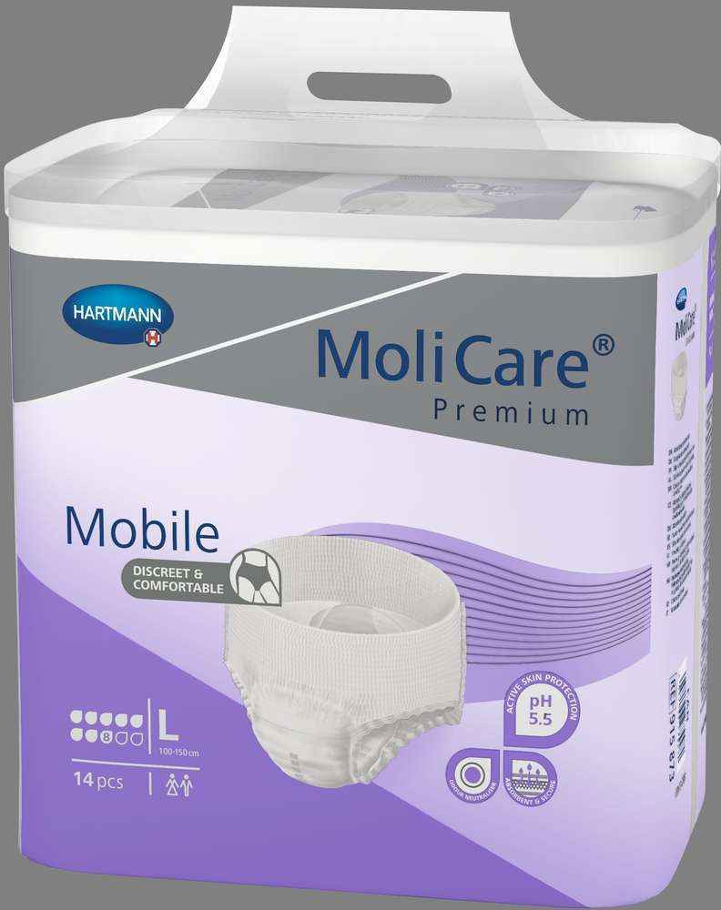 MOLICARE PREMIUM MOBILE LARGE 14 S EACH