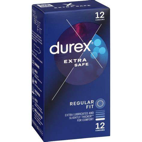 DUREX EXTRA SAFE 12 CONDOMS