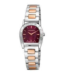 AIG PIS-L SS CAS BURG DIAL SS/RG MTL BRT