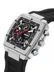 DUCATI DT008 BLACK DIAL SS CASE BLACK STRAP