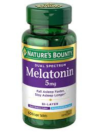 Nature’s Bounty Dual Spectrum Melatonin 5mg 60’s