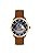IPRG WATCH, L BROWN LEATHER