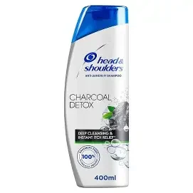 HEAD & SHOULDERS SHAM CHARCOAL DETOX (1+1) 400ML