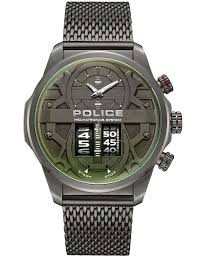 IP GUN CASE,LASER CRY,GREY DIAL,IP GUN MESH BAND