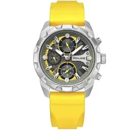 STEEL CASE,YEL&GREY DIAL,YELLOW SILICON