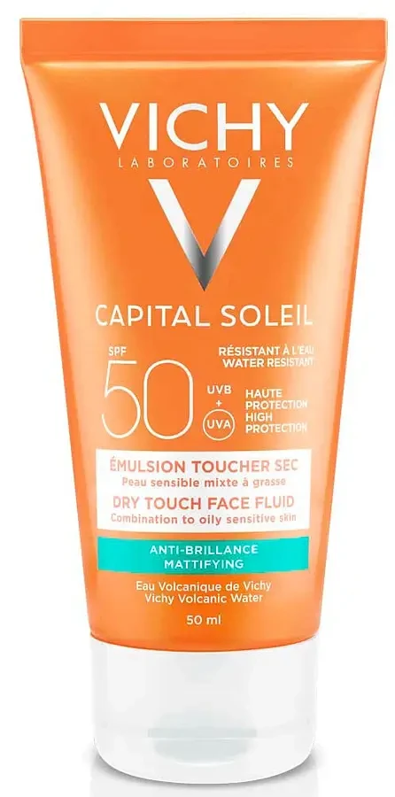 VICHY CAPITAL SOLEIL SUN FLUID DRY TOUCH SPF 50 50 ML