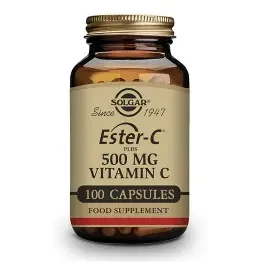 SOLGAR ESTER C PLUS 500MG VITAMIN C VCAPS 100S