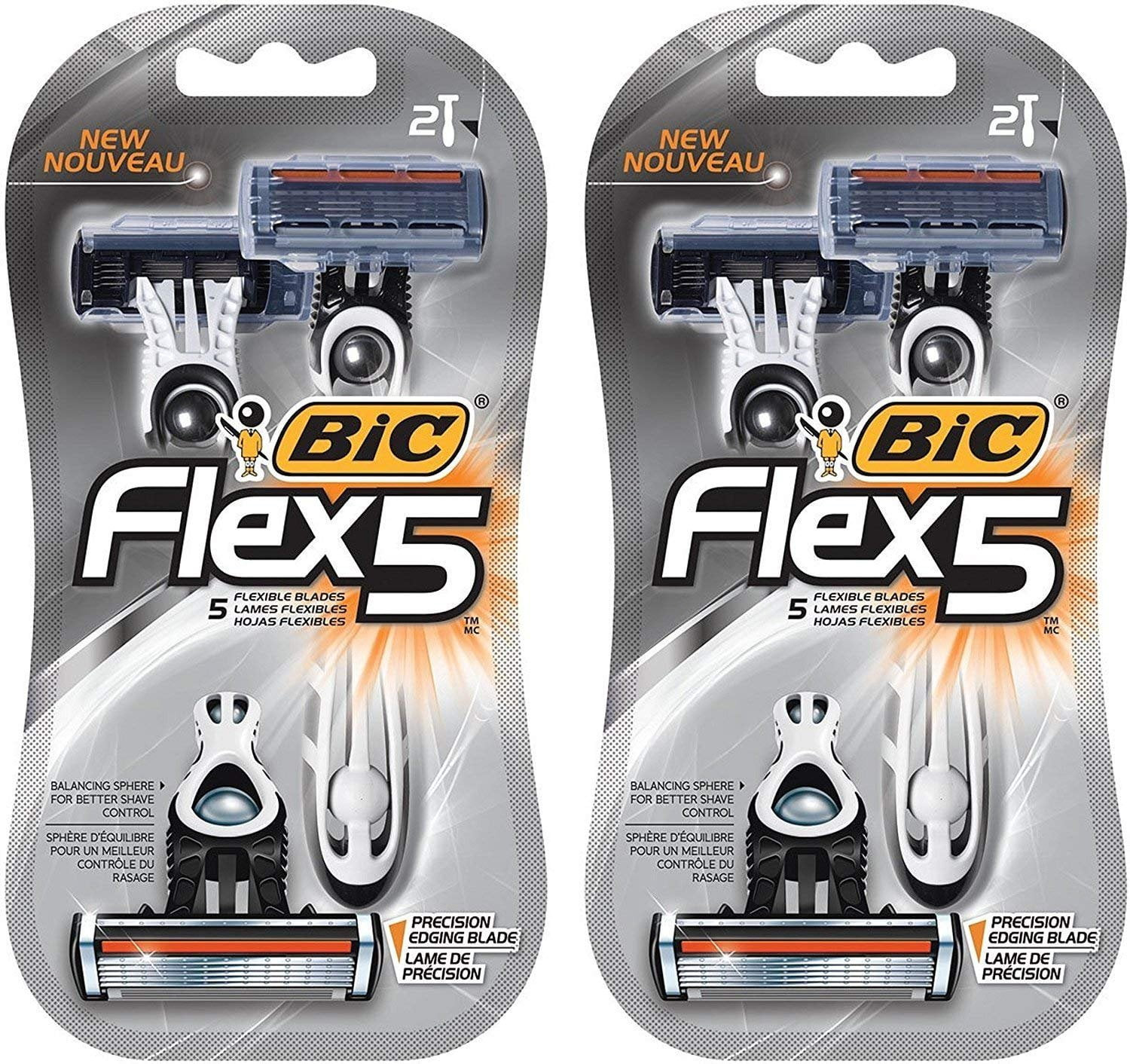 BIC FLEX 5 SHAVER MEN 2'S
