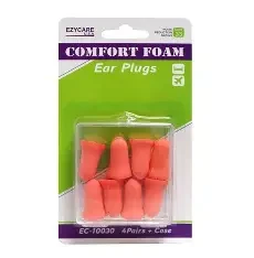 EZYCARE SOFT FOAM EAR PLUGS 10030