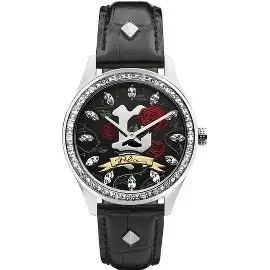 SS CASE, BLACK DIAL / STRAP