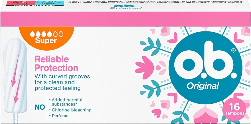 O.B Super Tampons 16's
