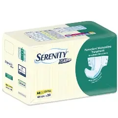 SERENITY ADULT DIAPER SOFT DRY EXTRA M 30 S