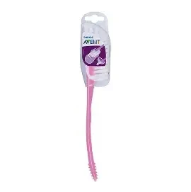 PHILIPS AVENT BOTTLE & TEAT BRUSH PINK SCF 145/07