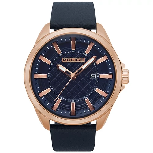 PL G CHECKMATE RG CASE BLUE DIAL DRK BLU LTR STR