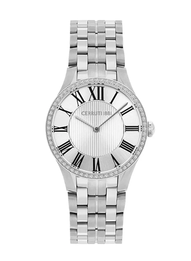 CER L SS CAS WHT DIAL SS MTL BRT