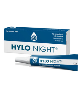 HYLO NIGHT EYE OINTMENT 5GM