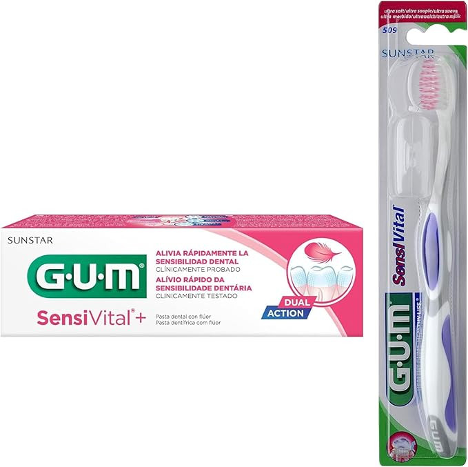 GUM SENSIVITAL TP 75ML+TB FREE