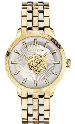 IPG CASE, 2T SS/IPG BRA, WHITE DIAL