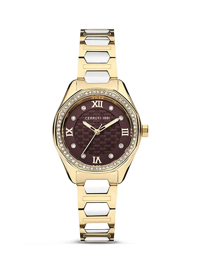 CER L BRETAGNA GP/SS CAS+BRT,BRN DIAL