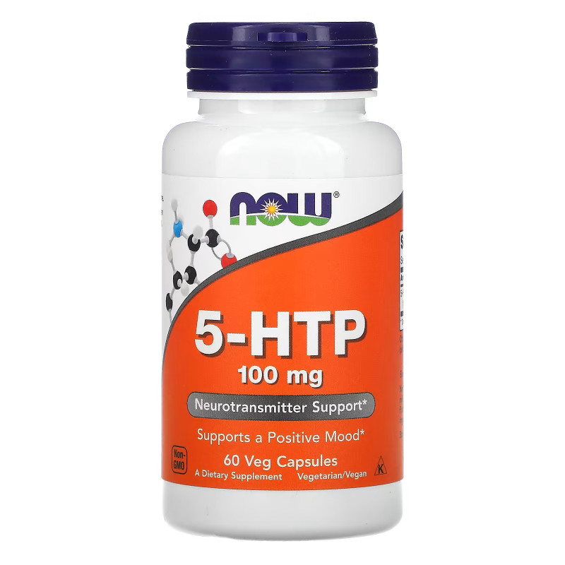 NOW 5HTP 100MG CAP 60'S