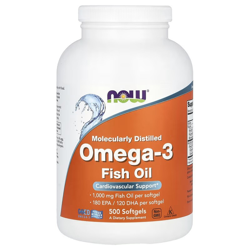 NOW OMEGA 3 1000MG 500S