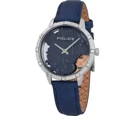 PL L MARIETAS SIL CASE BLU DIAL BLU LEATHER