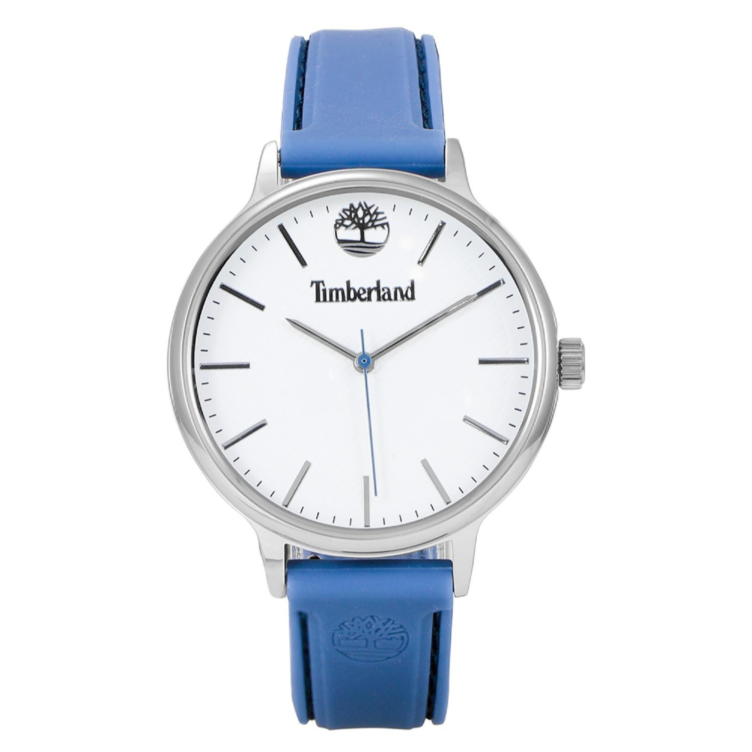 Timberland Chesley Blue Silicon Watch For Women TBL15956MYS-01P