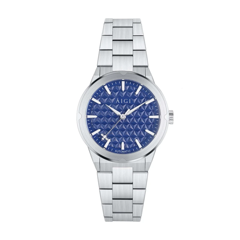 AIG ART-L RG CAS SLVR DIAL PURPLE LTR