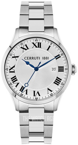 CER G TORCEGNO SS CASE, SS BRT, WHITE DIAL