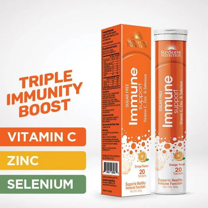 SUNSHINE IMMUNE SUPPORT EFF. TAB 20 S
