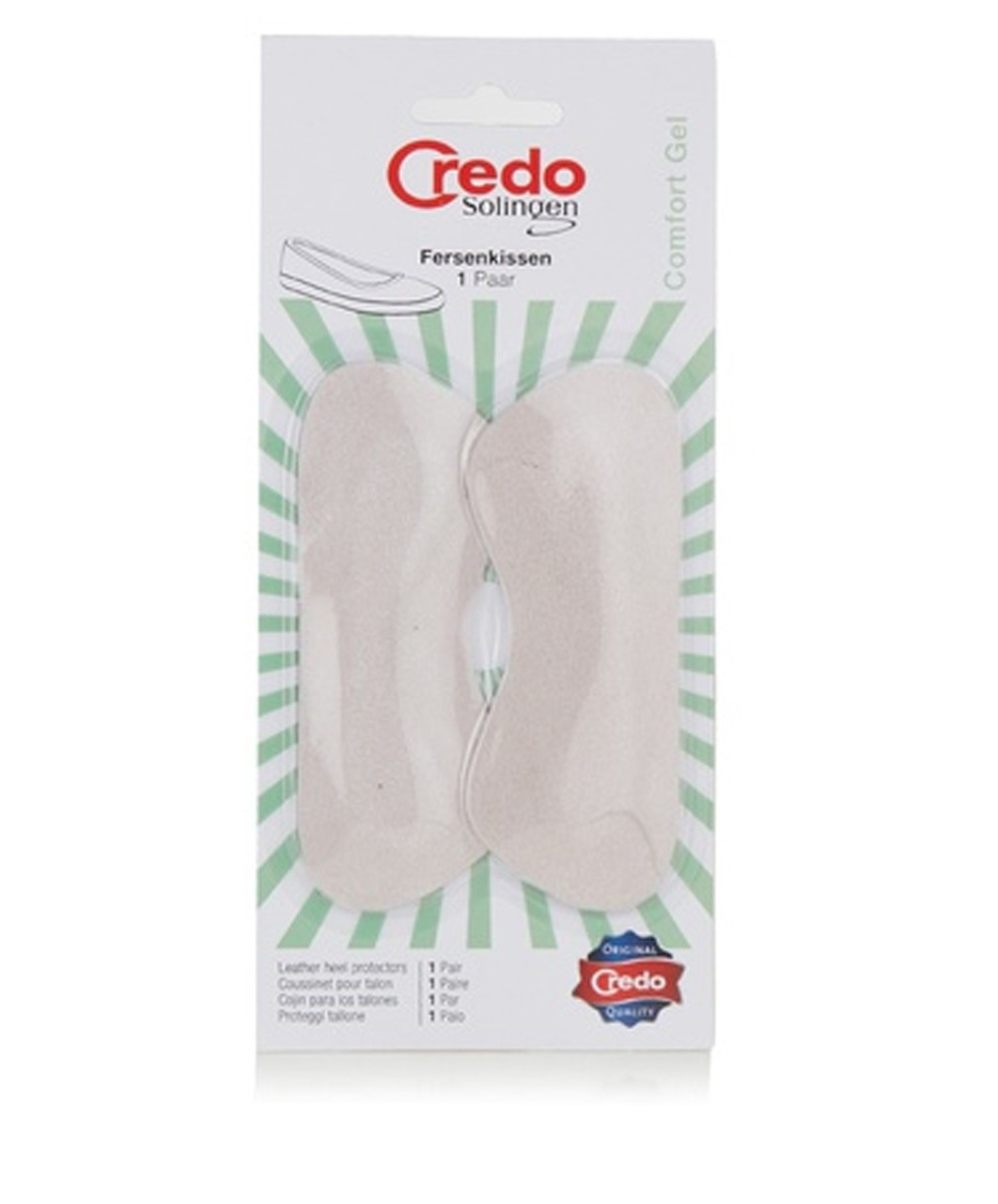 CREDO LEATHER HEEL PROTECTION